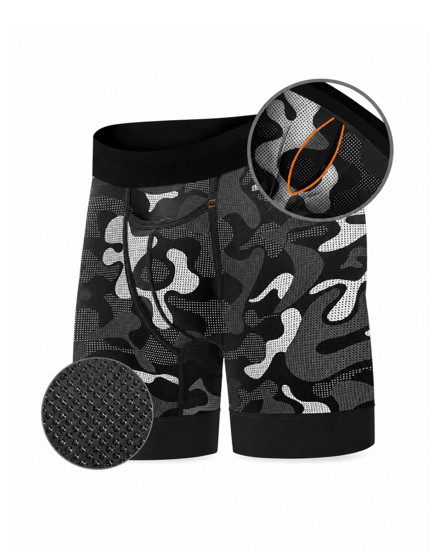 Zwarte camouflage