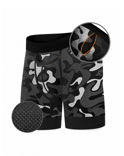 Zwarte camouflage