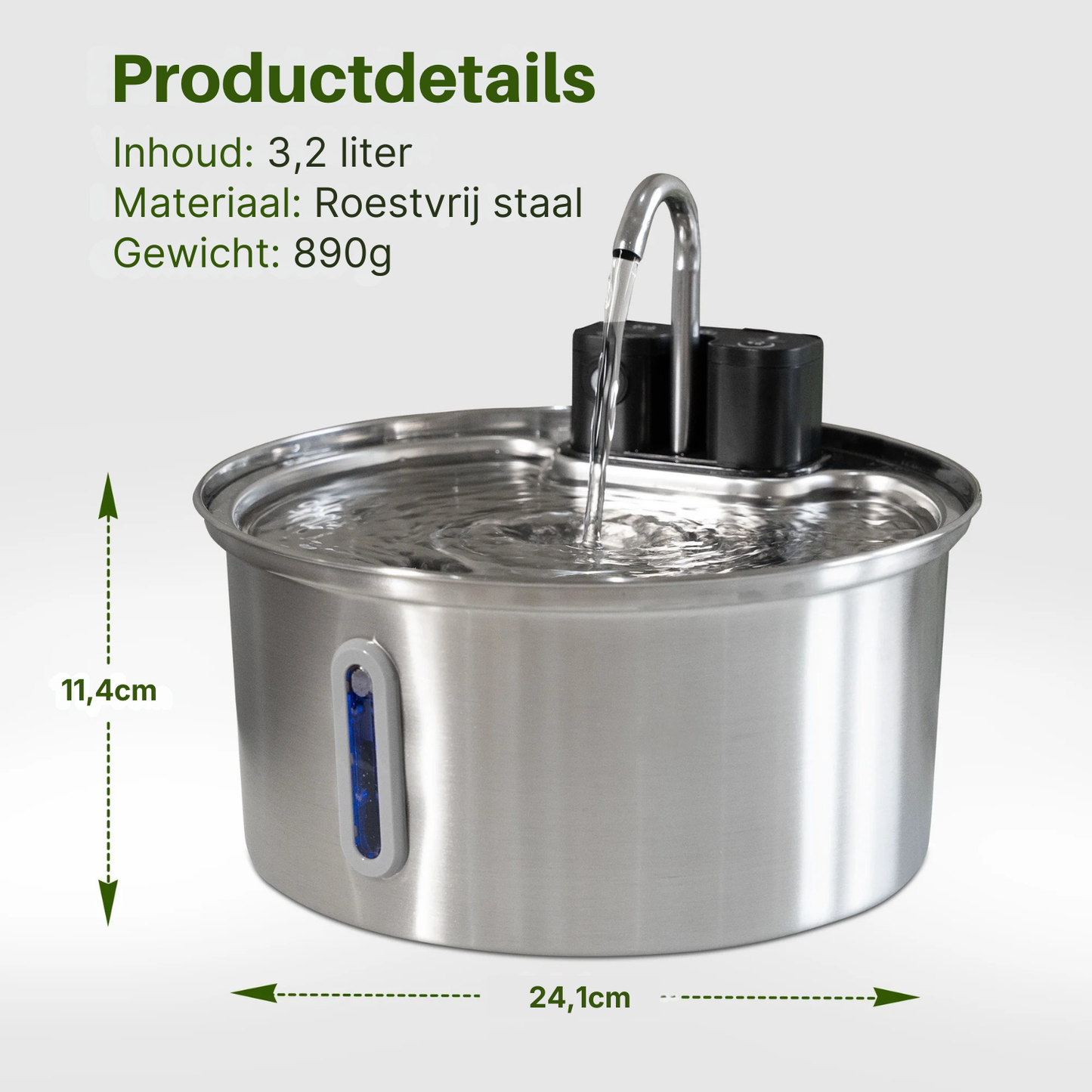 DrinkTijger 2.0 | Draadloze drinkfontein