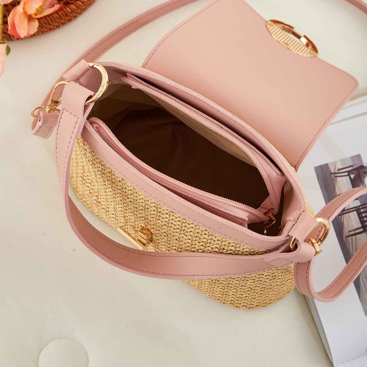 Strawlette | Handgeweven design-bag