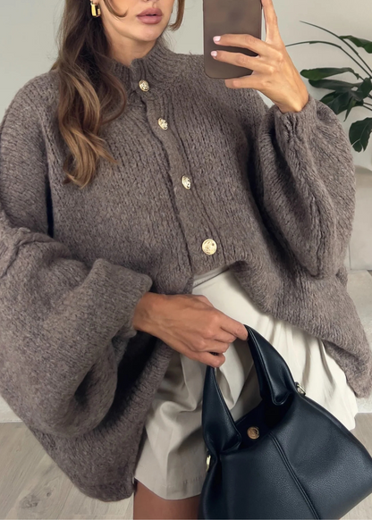Valeria - Exclusieve Gebreide Statement Cardigan