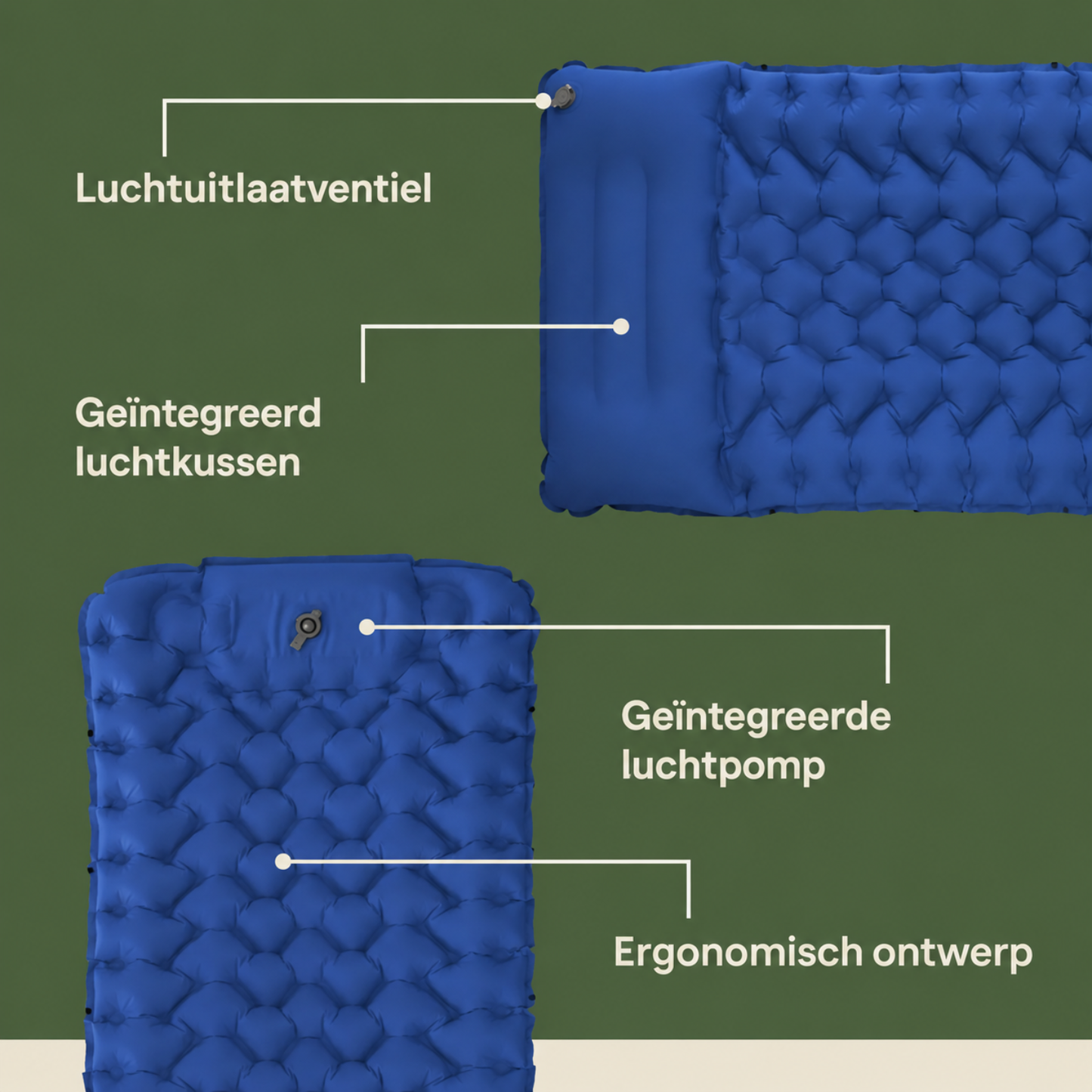 MatRest | Comfortabele nachtrust dankzij zelfopblazend en isolerend ontwerp