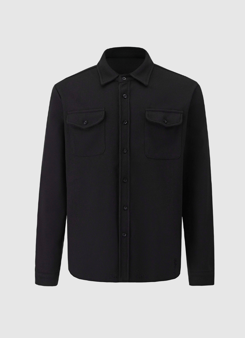 Klassiek Overshirt – Tijdloze Lagenstijl met Comfortabele Pasvorm
