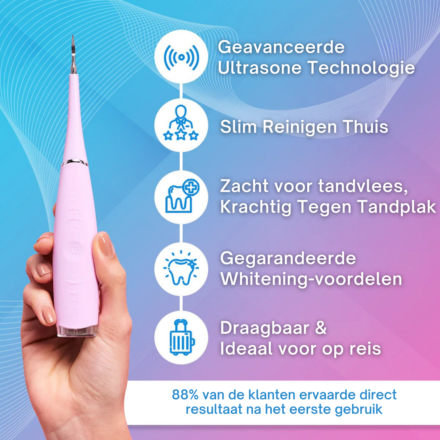BrightEase | Ultrasone Tandereiniger