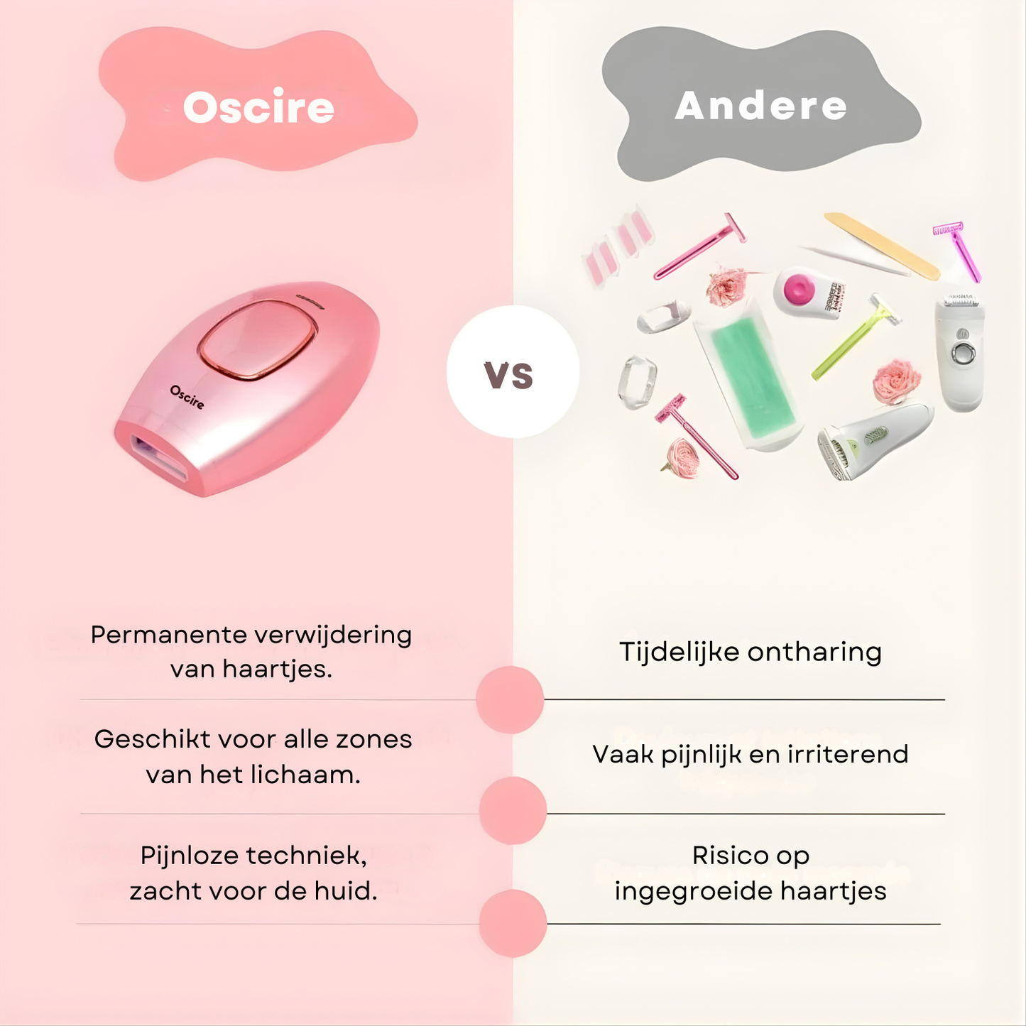 IPL Pulse - Epilator met gepulseerd licht