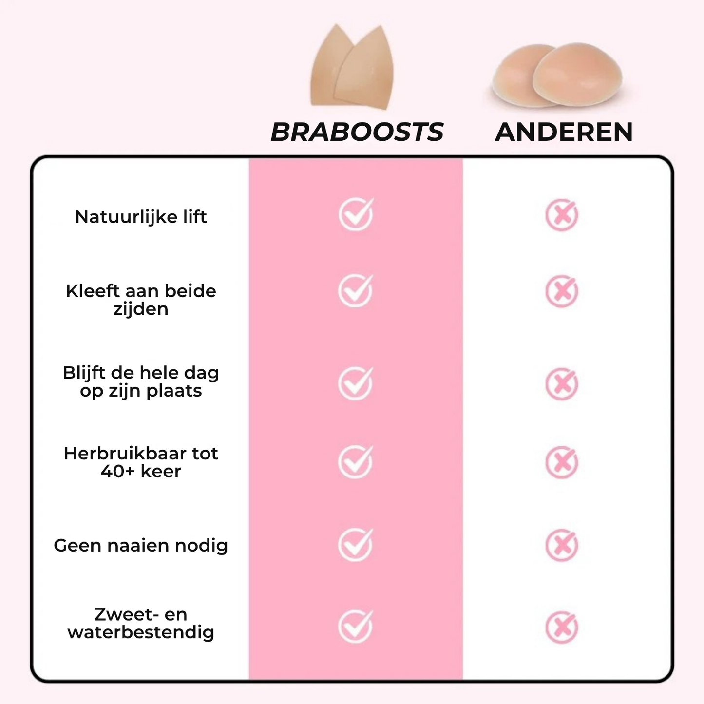 Micro lift Inserts (2 paar)