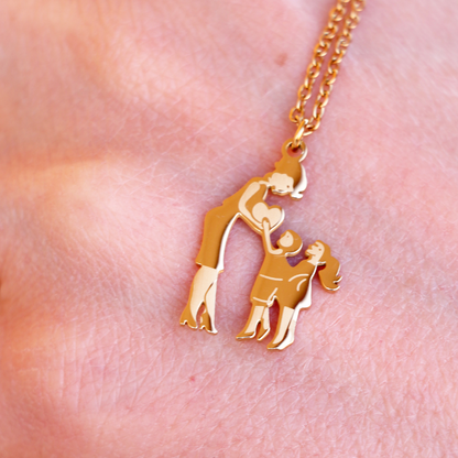 Hart van Liefde Ketting – Voor Mama van Haar Kinderen