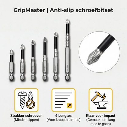 GripMaster | Industriële anti-slip bitset