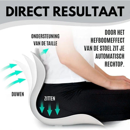 Ergonomische Comfortstoel | Verstelbare Rugsteun & Houdingscorrectie