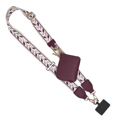 Clip & Go-riem met RFID-etui (effen)