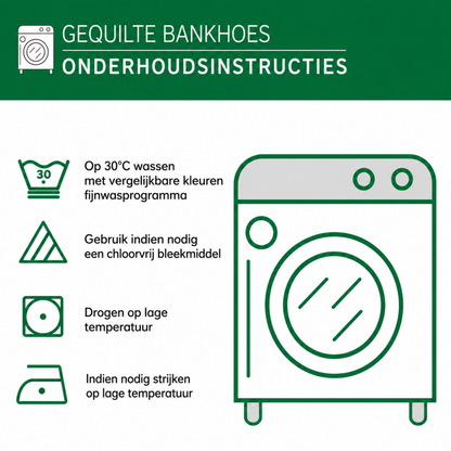 Gewatteerde Bankdeken