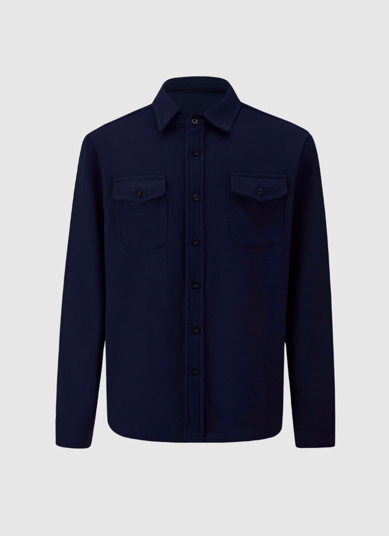 Klassiek Overshirt – Tijdloze Lagenstijl met Comfortabele Pasvorm