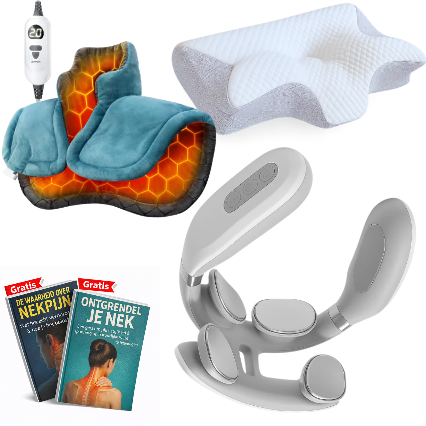 VitaNeck | EMS Nekmassager met Warmte