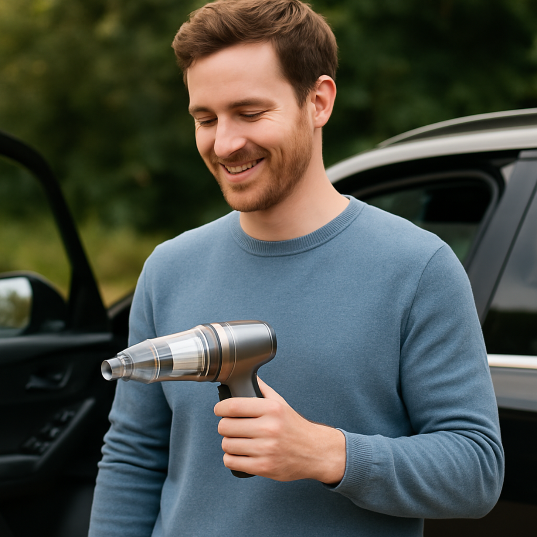 DustEase | De Ultieme Auto-Handstofzuiger