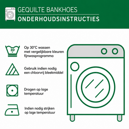 Gewatteerde bankhoes 'Pawliday Fun'