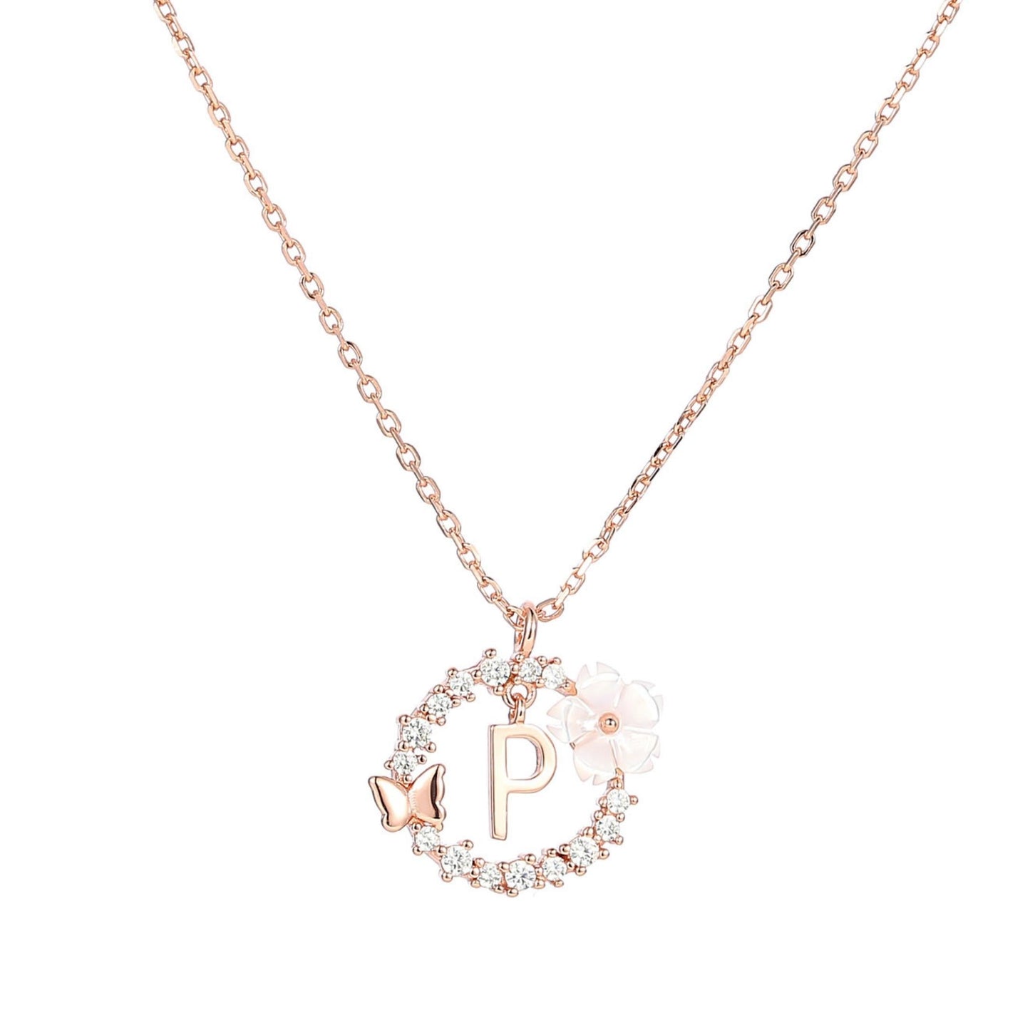 CharmGem | Sierlijke ketting met initiaal