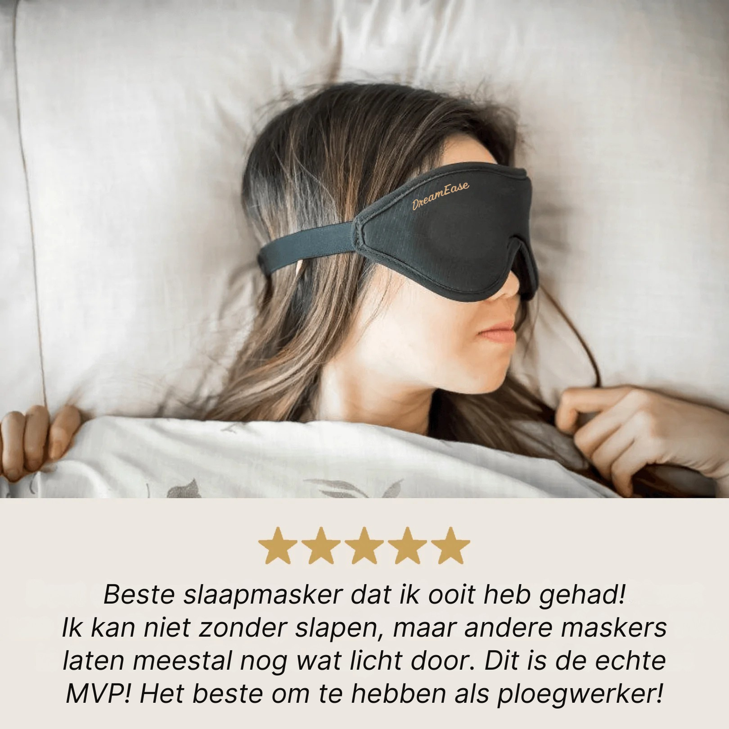 DreamEase | Memoryfoam Verduisterend masker 