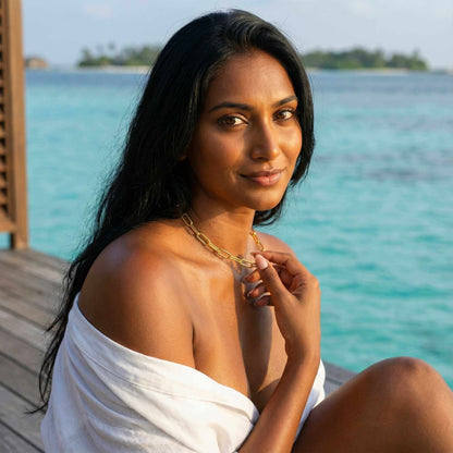 Ria-ketting met paperclipschakels