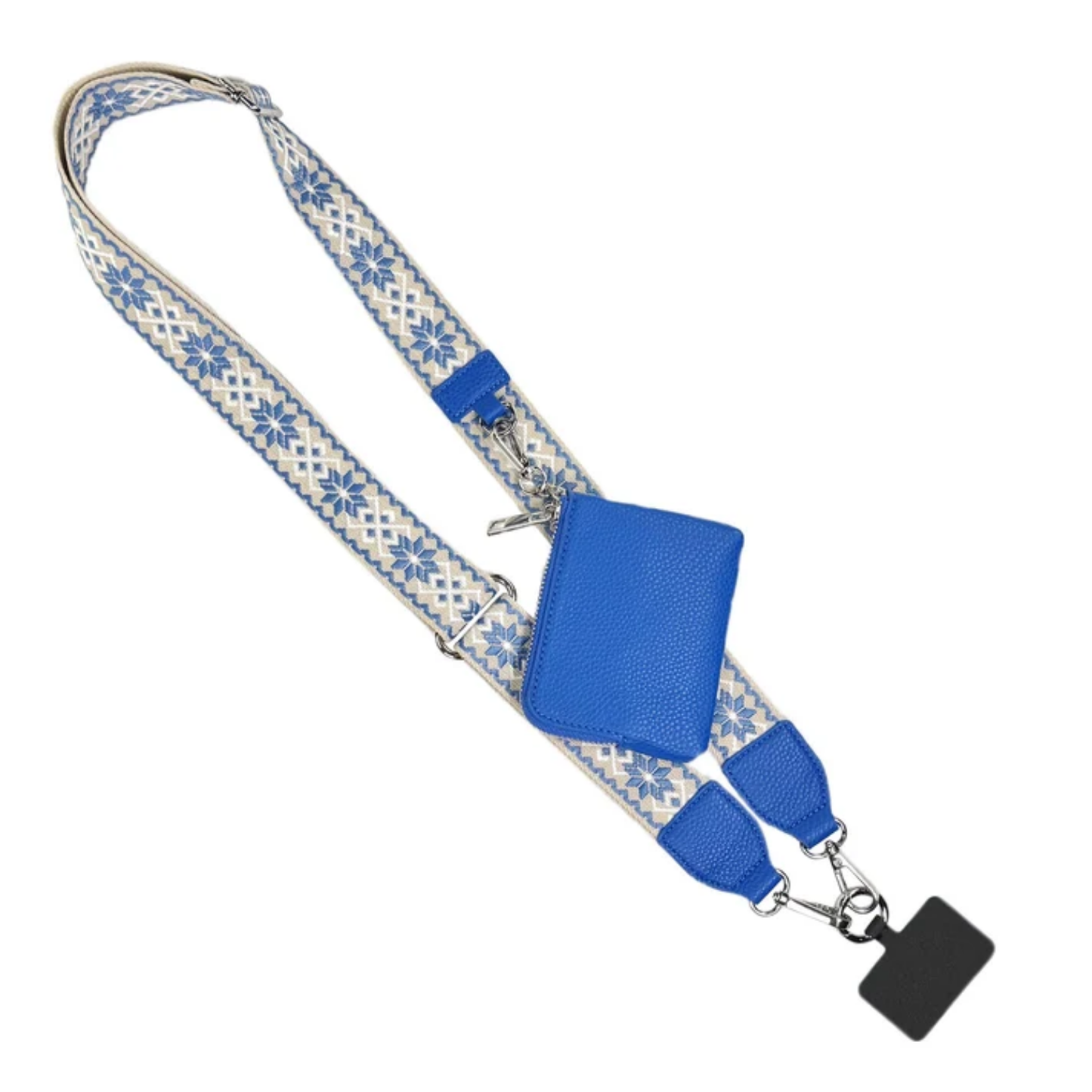 Clip & Go-riem met RFID-etui – Starburst-motief