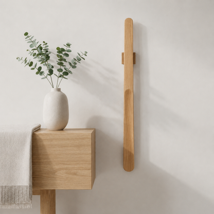 SlipEase | Magnetische, massief houten schoenlepel