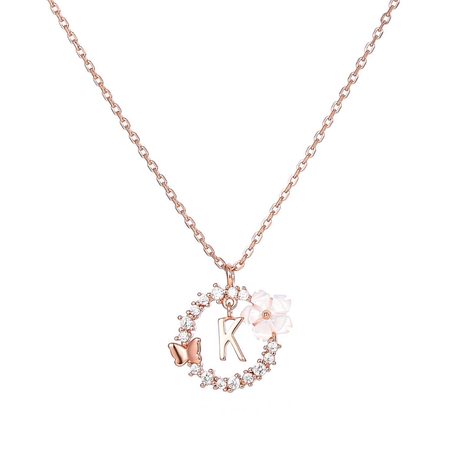 CharmGem | Sierlijke ketting met initiaal