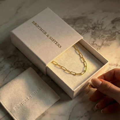 Ria-ketting met paperclipschakels