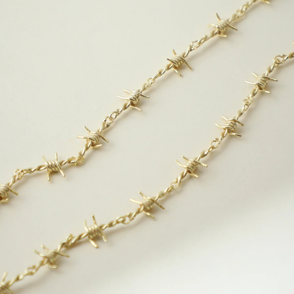 Chokeletto | Comfortabele choker met opvallend barbed wire design voor elke outfit