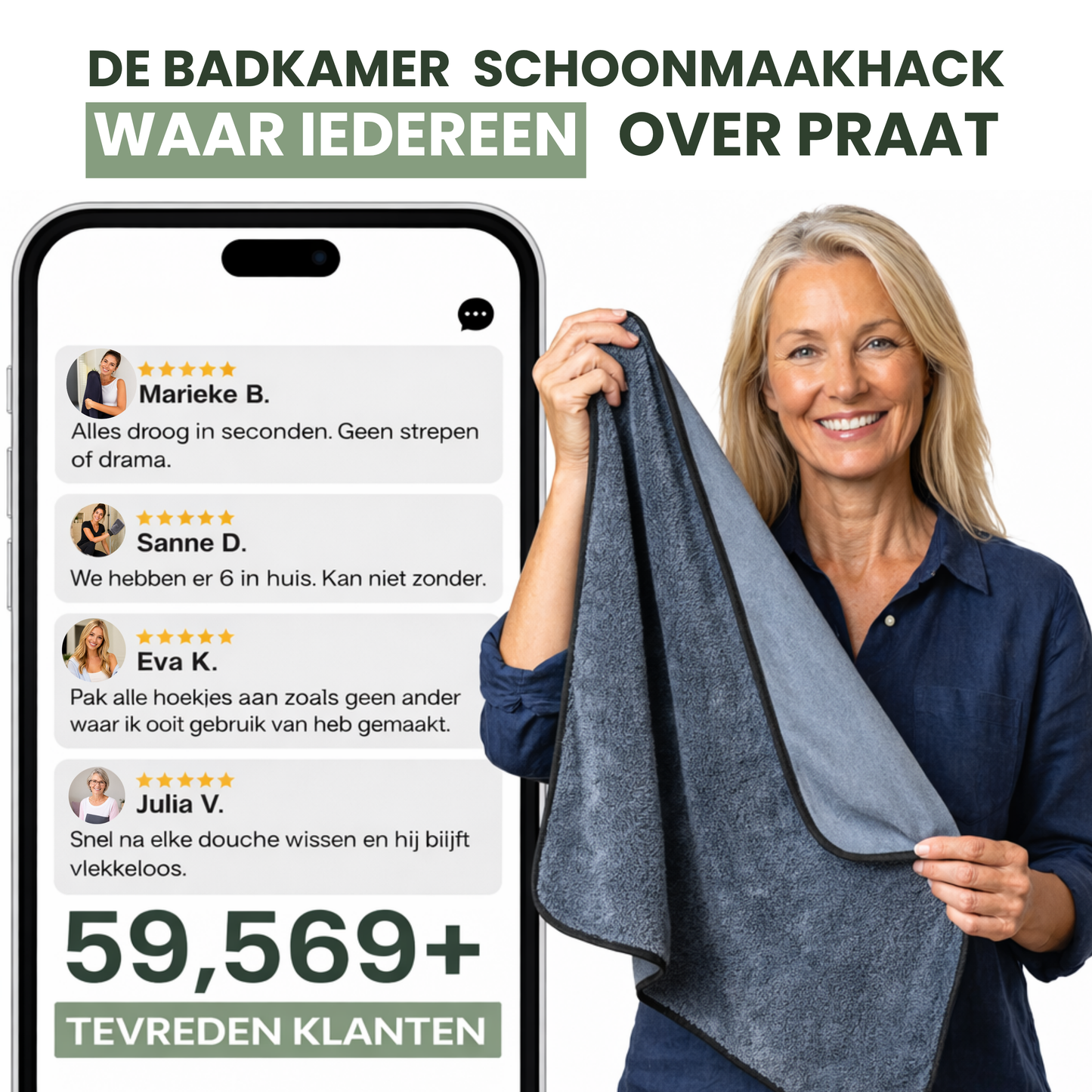ShineWipe | High-density microvezeldoek