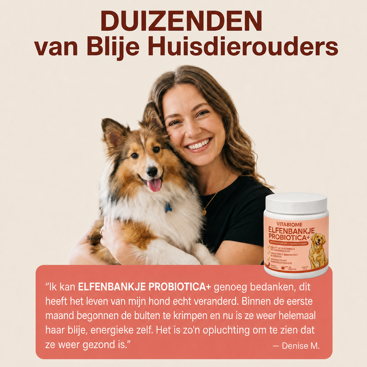 VitaBiome | Turkey tail-probioticum voor honden