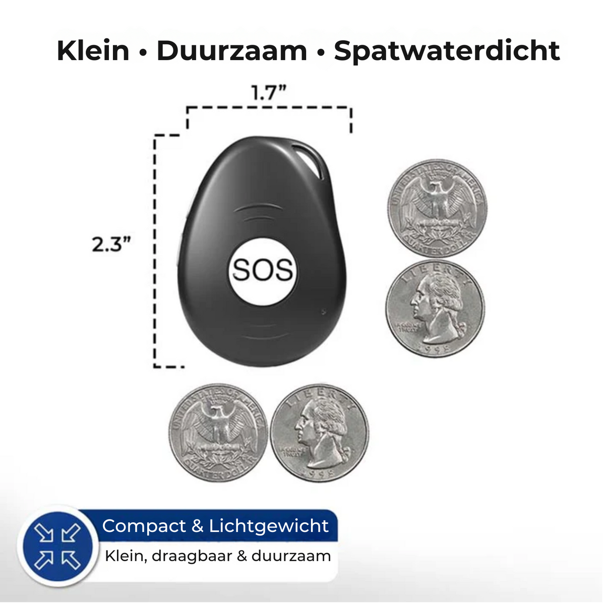 S7 SOS GPS Tracker Voor Kinderen