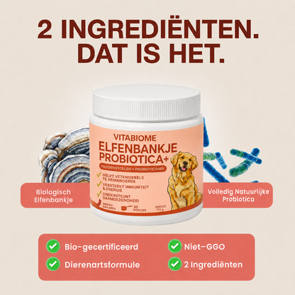 VitaBiome | Turkey tail-probioticum voor honden