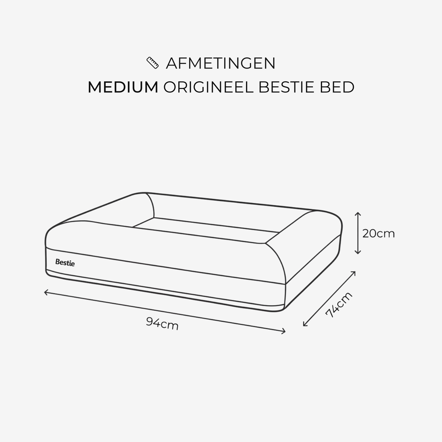 Bestie Bed - Medium