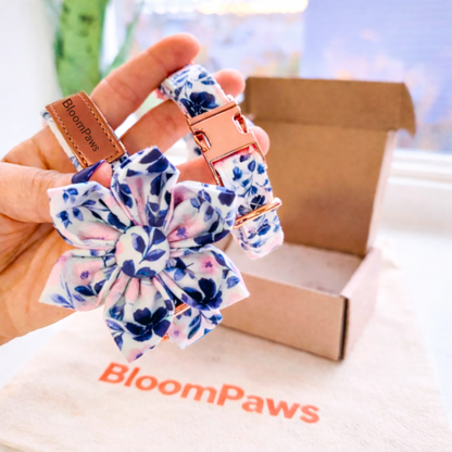 BloomPaws | Verstelbare Hondenhalsband - Klimop