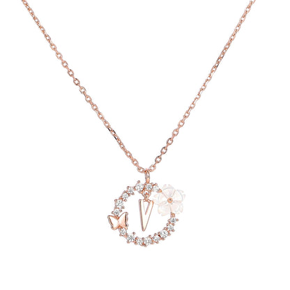 CharmGem | Sierlijke ketting met initiaal