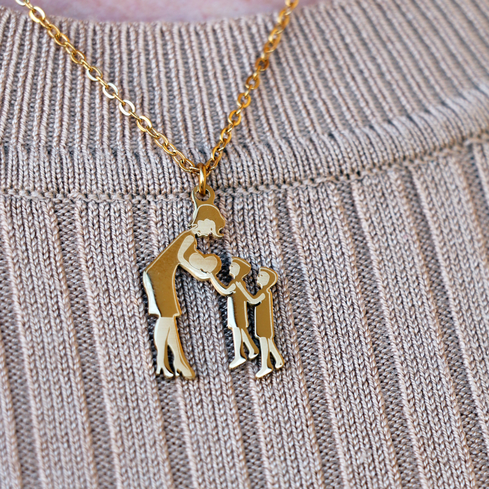 Hart van Liefde Ketting – Voor Mama van Haar Kinderen