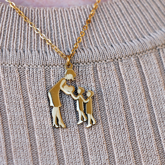 Hart van Liefde Ketting – Voor Mama van Haar Kinderen
