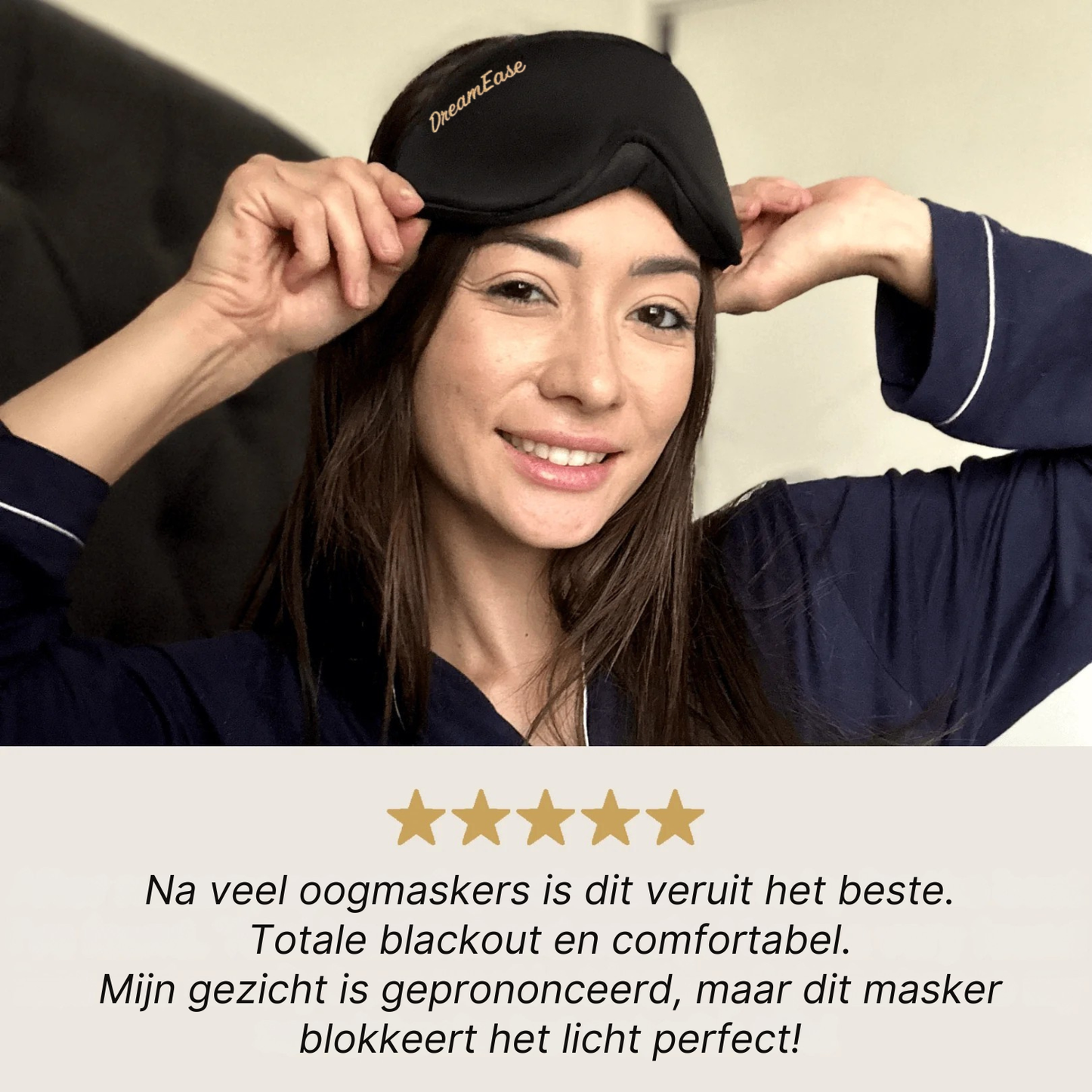 DreamEase | Memoryfoam Verduisterend masker 
