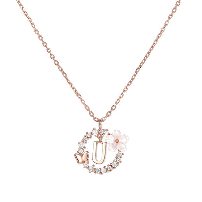 CharmGem | Sierlijke ketting met initiaal