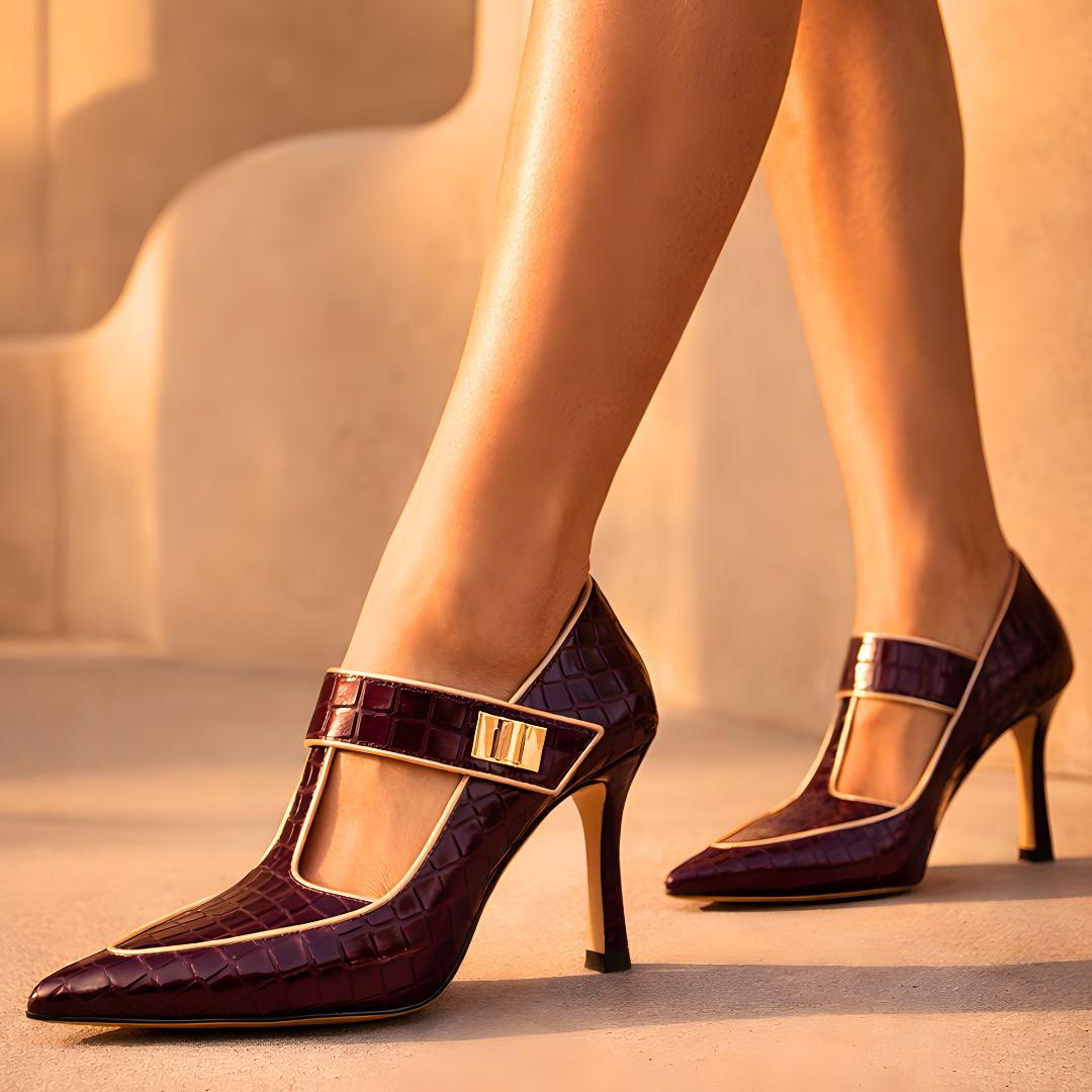 EmpressVixen | Pointed Mary-Jane pump
