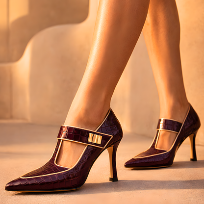 EmpressVixen | Pointed Mary-Jane pump