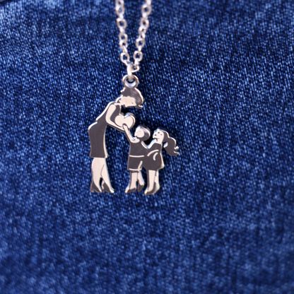 Hart van Liefde Ketting – Voor Mama van Haar Kinderen