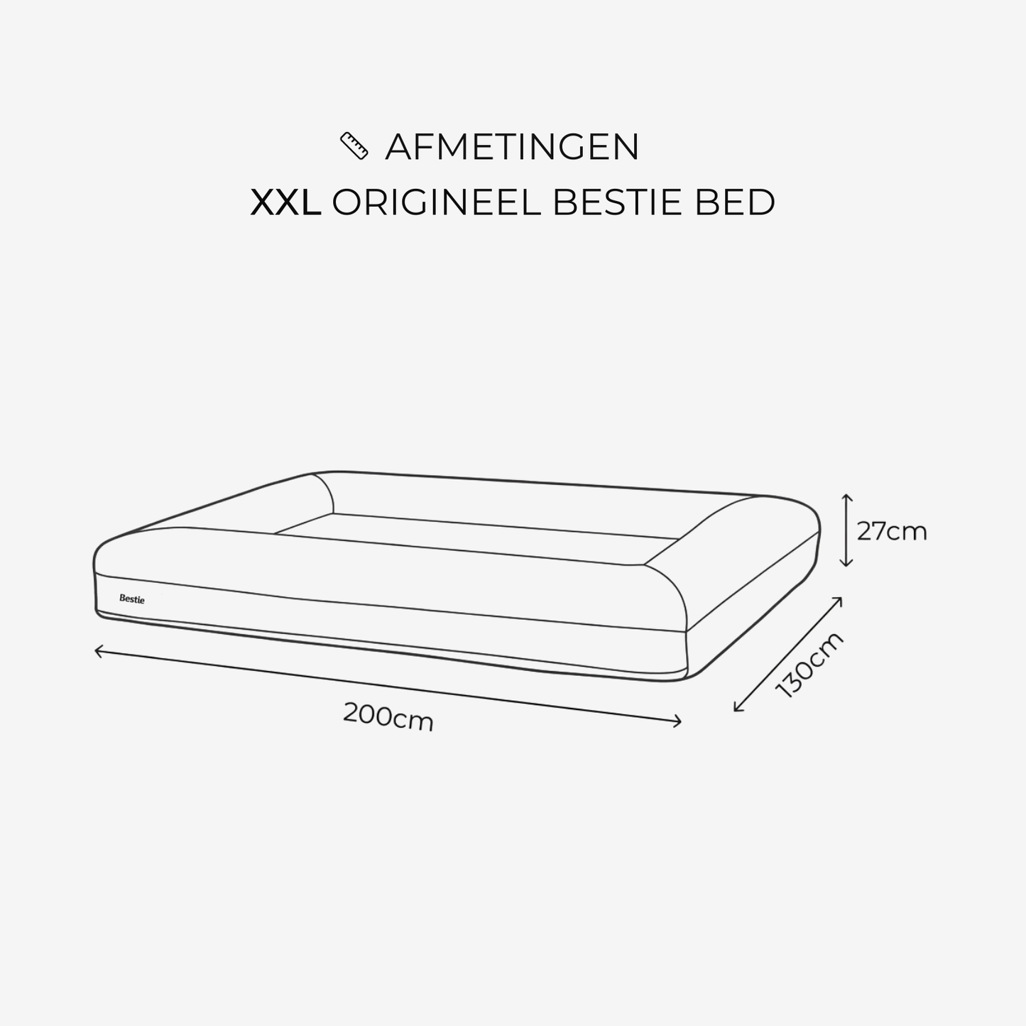 Bestie Bed - ExtraExtra Large