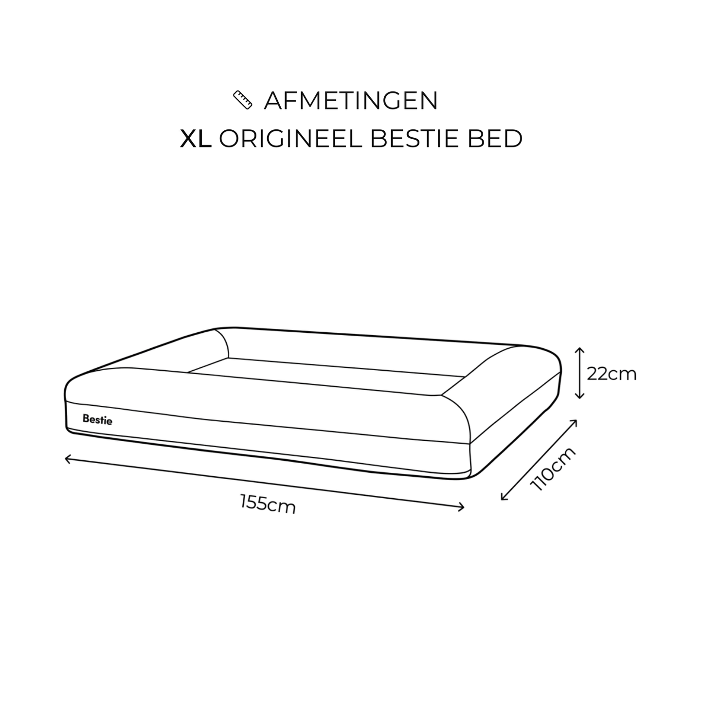 Bestie Bed - Extra Large
