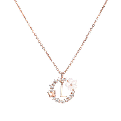 CharmGem | Sierlijke ketting met initiaal