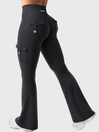 FlexFlare | Cargo Legging - Zwart