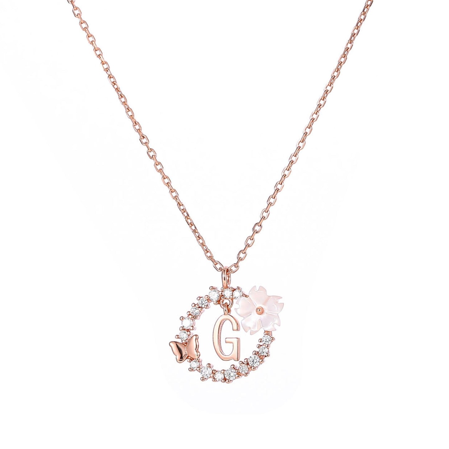 CharmGem | Sierlijke ketting met initiaal