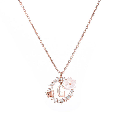 CharmGem | Sierlijke ketting met initiaal