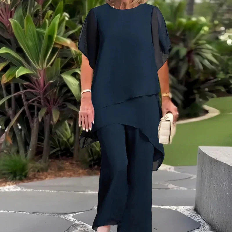 FlowEase | Asymmetrische twinset