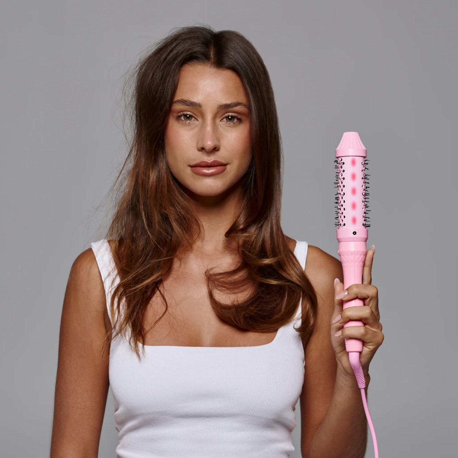 GlowBrush | Maakt snel en eenvoudig glad en steil haar mogelijk