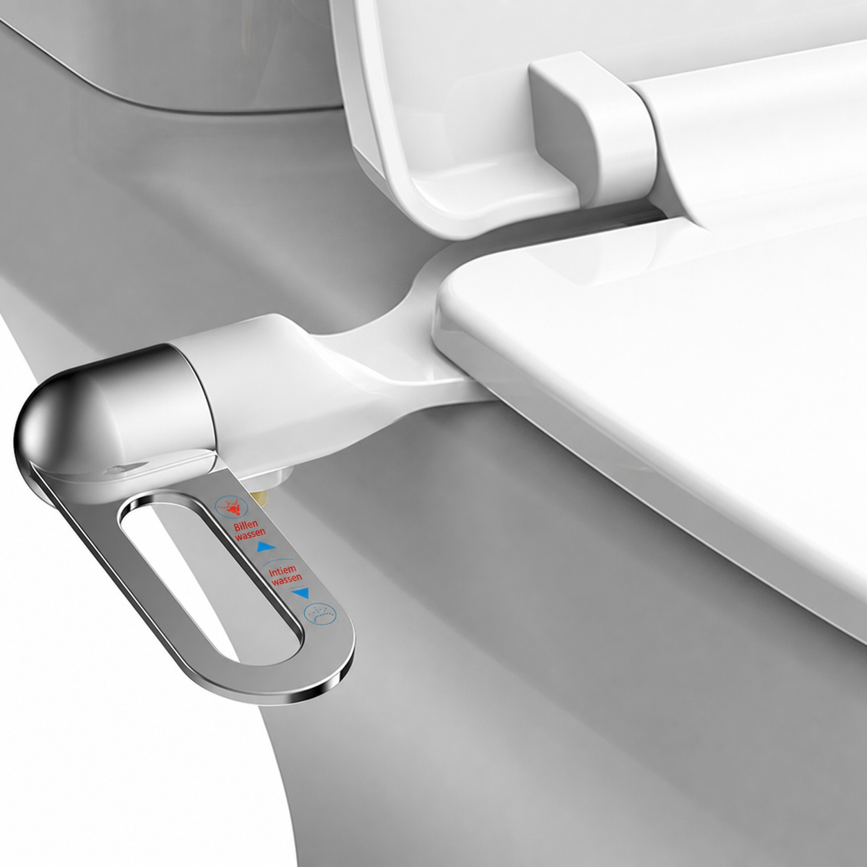 PureWash | Stroomloos bidet-opzetstuk